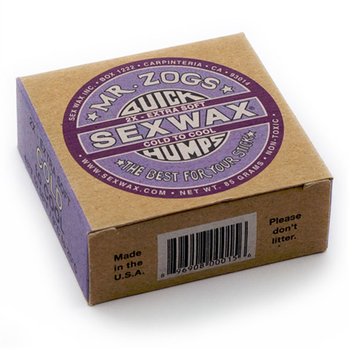 Sex Wax Quick Humps Surf Wax purple cold 2x extra soft